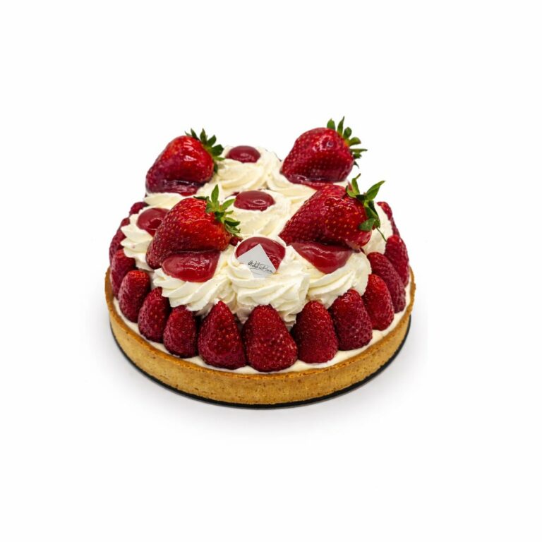 Tarte fraise-chantilly