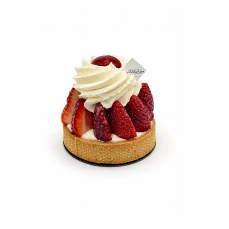 Tartelette fraise-chantilly